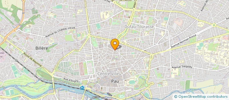 localisation de l'entreprise LA MAGIE DES PLANTES à PAU