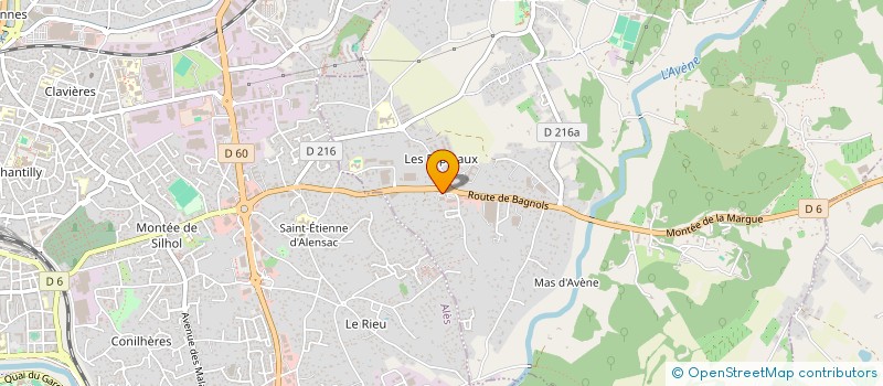 localisation de l'entreprise LA MAGIE DU JARDIN  SAINT-PRIVAT-DES-VIEUX