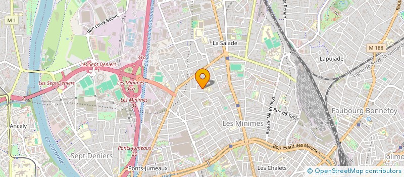 localisation de l'entreprise LA MAGISTIQUE  TOULOUSE