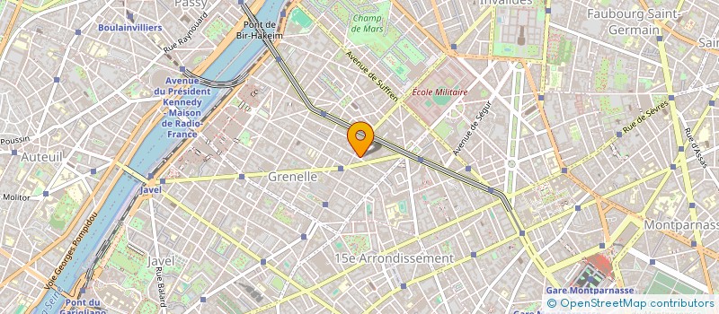 localisation de l'entreprise LA MAGNANERIE  PARIS