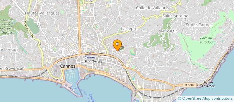 localisation de l'entreprise LA MAGNANERIE  CHATEAUNEUF-VILLEVIEILLE