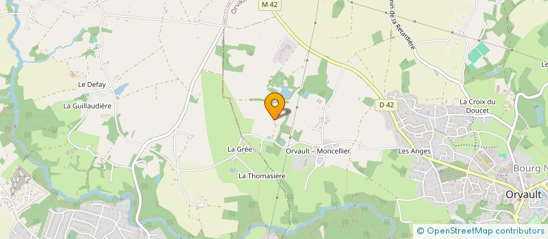 localisation de l'entreprise LA MAGO ASSO à ORVAULT