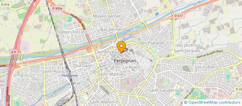 localisation de l'entreprise LA MAGRANA à PERPIGNAN