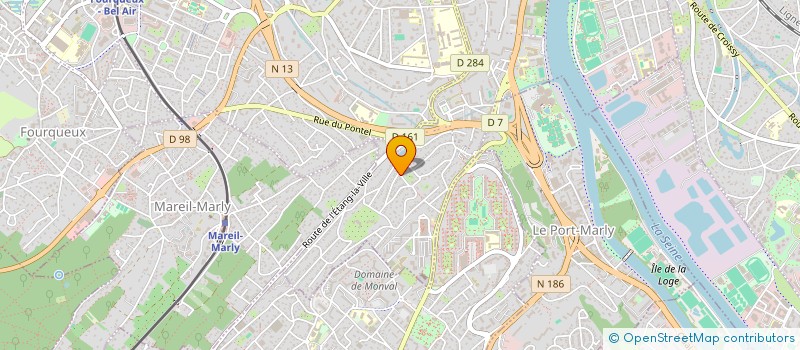 localisation de l'entreprise LA MAHIOU  LE PECQ