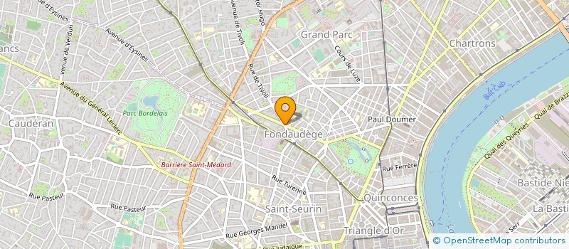 localisation de l'entreprise LA MAIE AU LEVAIN à BORDEAUX