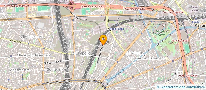 localisation de l'entreprise LA MAILLE LIBRE à PARIS