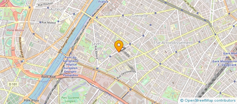 localisation de l'entreprise LA MAIN  PARIS