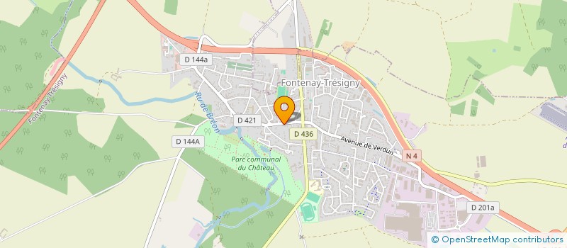 localisation de l'entreprise LA MAIN A LA PATE à FONTENAY-TRESIGNY
