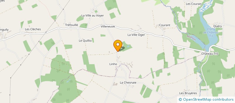 localisation de l'entreprise LA MAIN A LA PATTE  MOHON