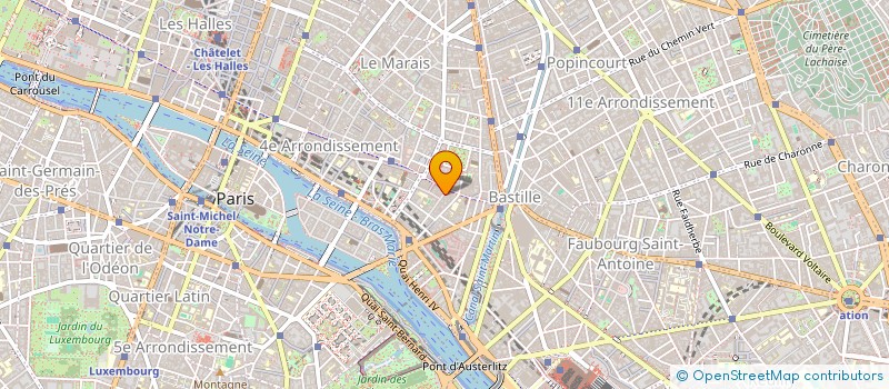 localisation de l'entreprise LA MAIN D OR  PARIS