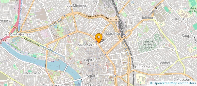 localisation de l'entreprise LA MAIN D'OR à TOULOUSE