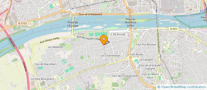 localisation de l'entreprise LA MAIN DANS LA MAIN à SAINT-PRYVE-SAINT-MESMIN