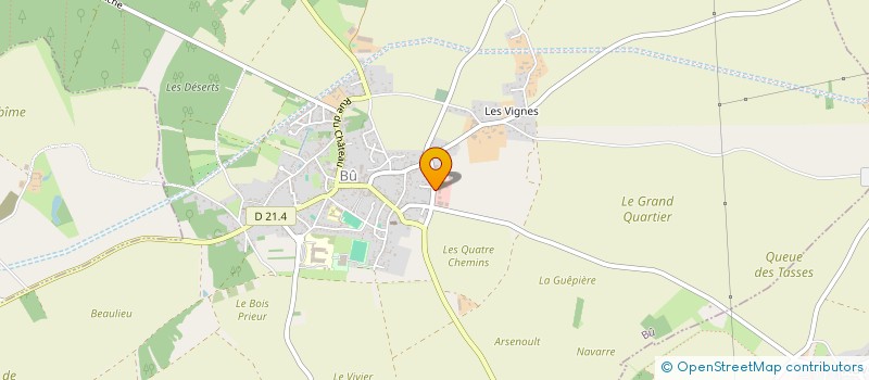 localisation de l'entreprise LA MAIN DE FER à BU