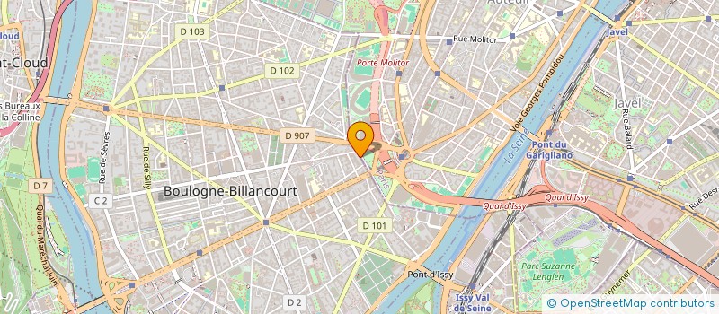 localisation de l'entreprise LA MAIN DE LUMIERE  PARIS