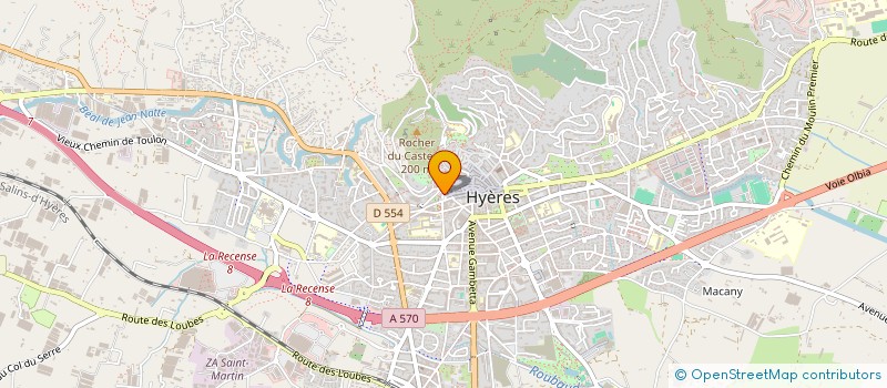 localisation de l'entreprise LA MAIN FRANCO-UKRAINIENNE (MFU) à HYERES