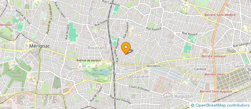 localisation de l'entreprise LA MAIN HARDIE à BORDEAUX