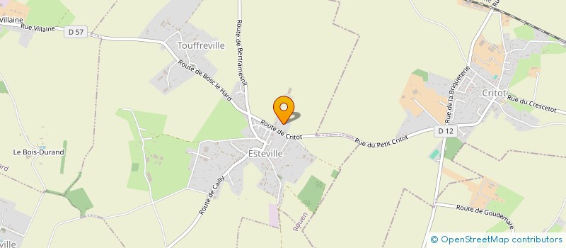 localisation de l'entreprise LA MAIN LIBRE  ESTEVILLE