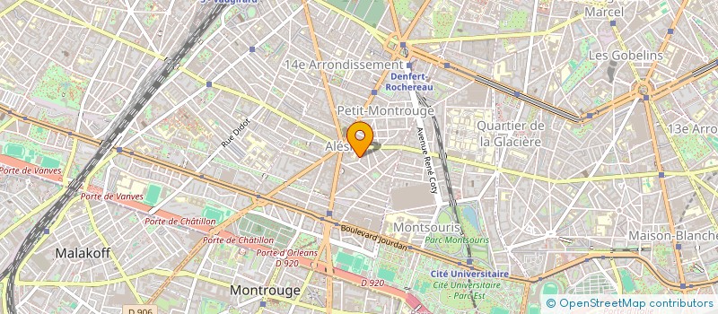 localisation de l'entreprise LA MAIN QUI DANSE  PARIS