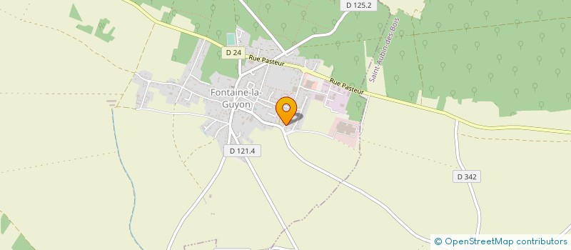 localisation de l'entreprise LA MAIN TENDUE à COURVILLE-SUR-EURE