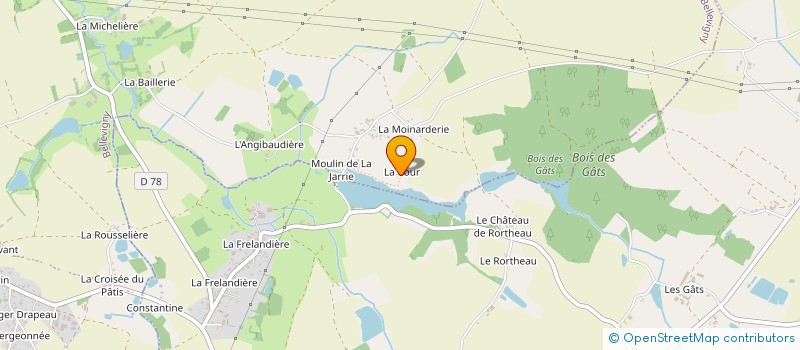 localisation de l'entreprise LA MAIN VERTE à BELLEVIGNY