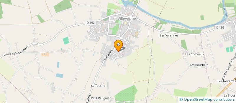 localisation de l'entreprise LA MAINE à RIVES-DU-LOIR-EN-ANJOU