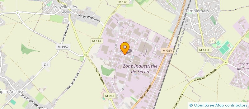 localisation de l'entreprise LA MAINTENANCE ELECTRIQUE à SECLIN