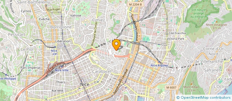 localisation de l'entreprise LA MAIOUNETA à NICE