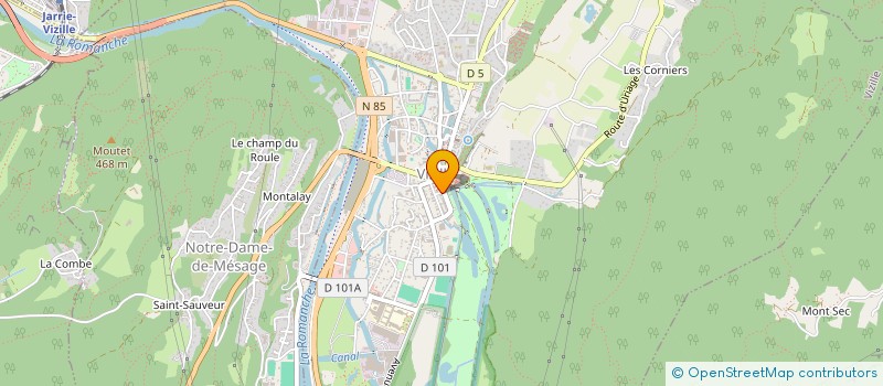 localisation de l'entreprise LA MAISNIE  EYBENS