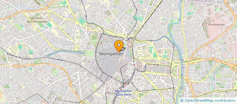 localisation de l'entreprise LA MAISON 2 LA CHANSON à MONTPELLIER