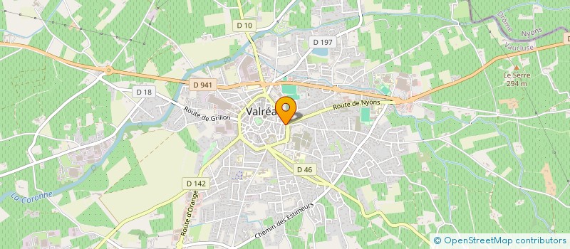 localisation de l'entreprise LA MAISON 44 à VALREAS