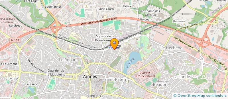 localisation de l'entreprise LA MAISON à VANNES
