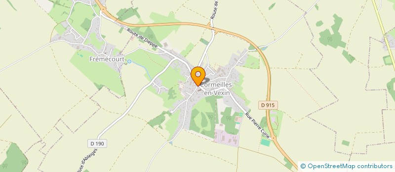 localisation de l'entreprise LA MAISON à CORMEILLES-EN-VEXIN