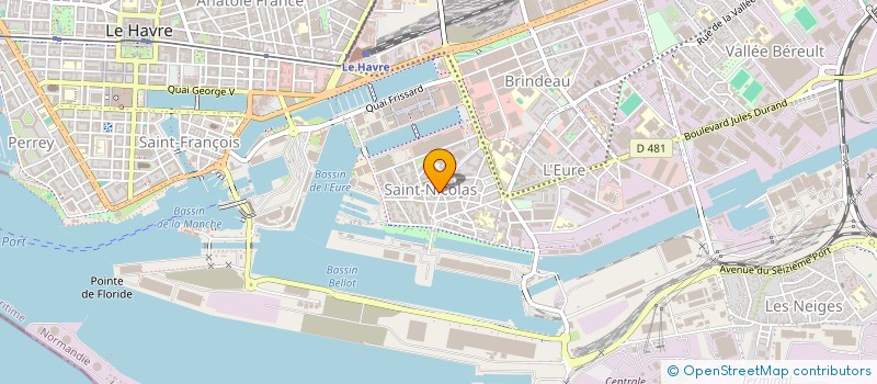 localisation de l'entreprise LA MAISON à LE HAVRE