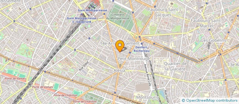 localisation de l'entreprise LA MAISON  PARIS