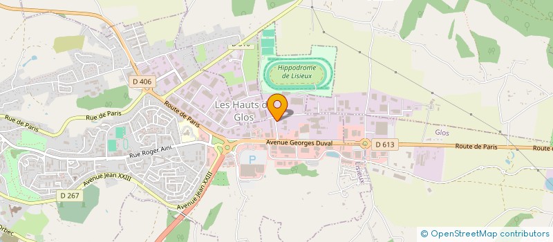 localisation de l'entreprise LA MAISON à LISIEUX