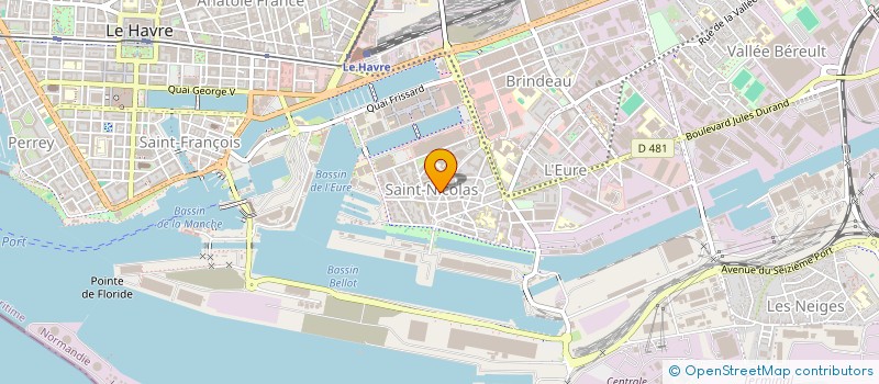 localisation de l'entreprise LA MAISON à LE HAVRE