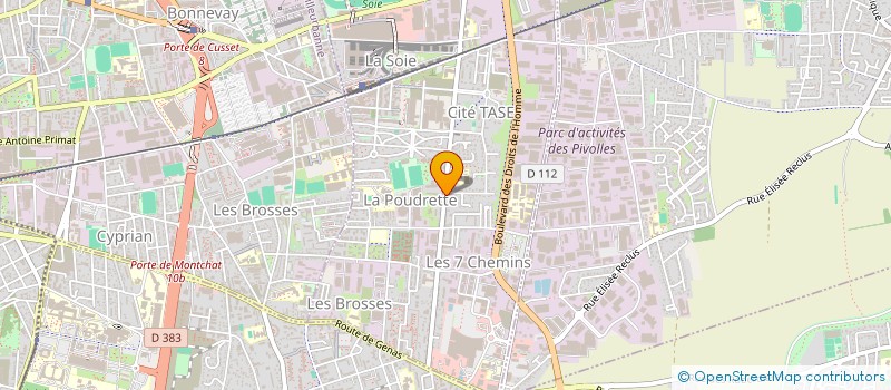 localisation de l'entreprise LA MAISON  VAULX-EN-VELIN