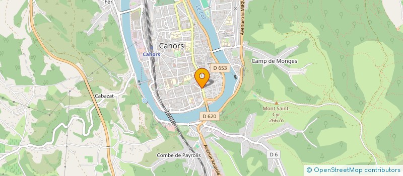 localisation de l'entreprise LA MAISON ADAPTEE à CAHORS