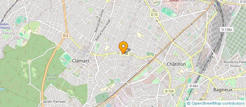 localisation de l'entreprise LA MAISON AM à CLAMART