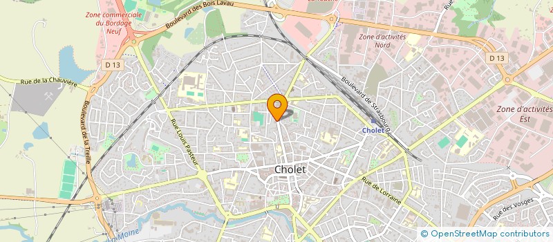 localisation de l'entreprise LA MAISON AUTO-NETTOYANTE CHOLET à CHOLET