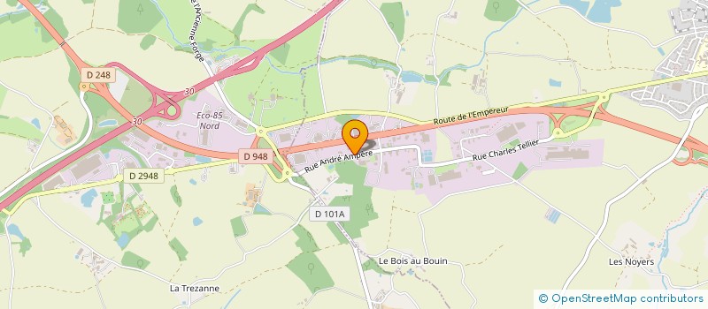 localisation de l'entreprise LA MAISON AUTO-NETTOYANTE LA ROCHE SUR YON à LA CHAIZE-LE-VICOMTE