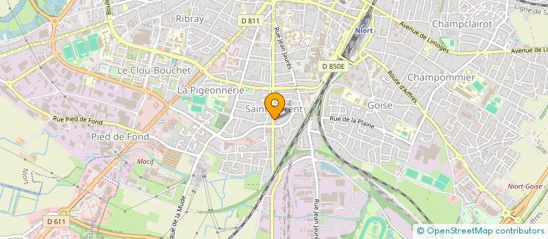 localisation de l'entreprise LA MAISON AUTO-NETTOYANTE NIORT à NIORT