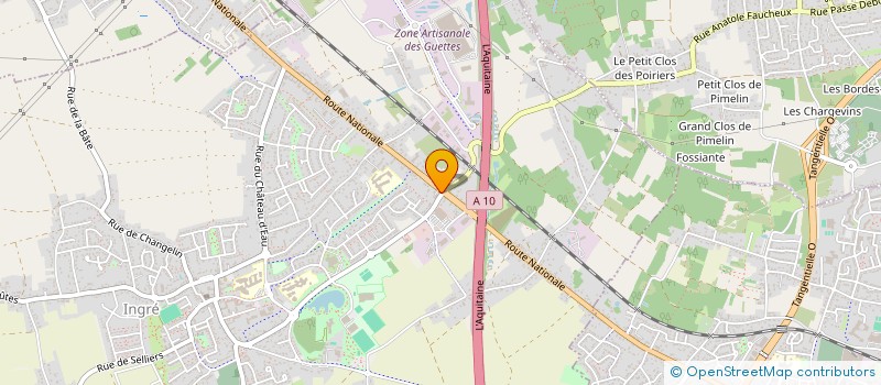 localisation de l'entreprise LA MAISON AUTO-NETTOYANTE ORLEANS à INGRE