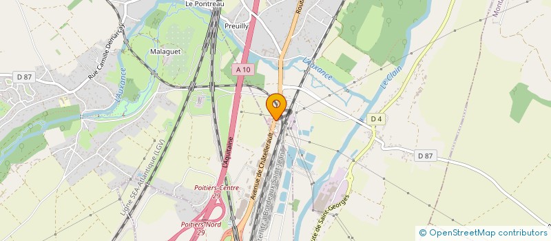 localisation de l'entreprise LA MAISON AUTO-NETTOYANTE POITIERS à CHASSENEUIL-DU-POITOU