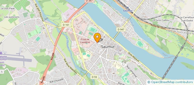 localisation de l'entreprise LA MAISON AUTO NETTOYANTE SAUMUR  SAUMUR