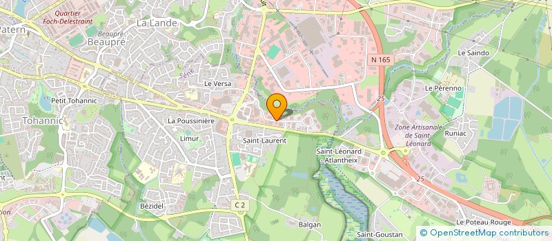 localisation de l'entreprise LA MAISON AUTO-NETTOYANTE VANNES à SENE