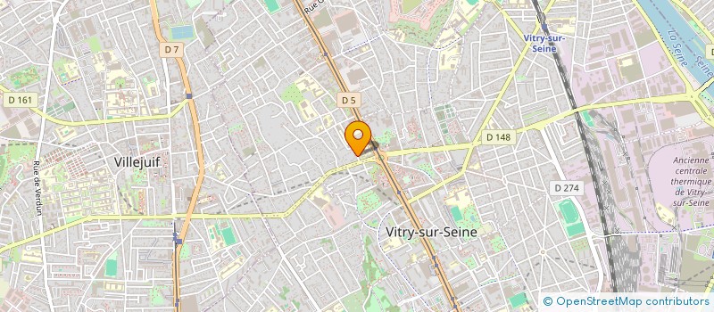 localisation de l'entreprise LA MAISON AUX LUCIOLES à VITRY-SUR-SEINE