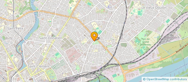 localisation de l'entreprise LA MAISON AUX PERRUCHES BLEUES à NANTES