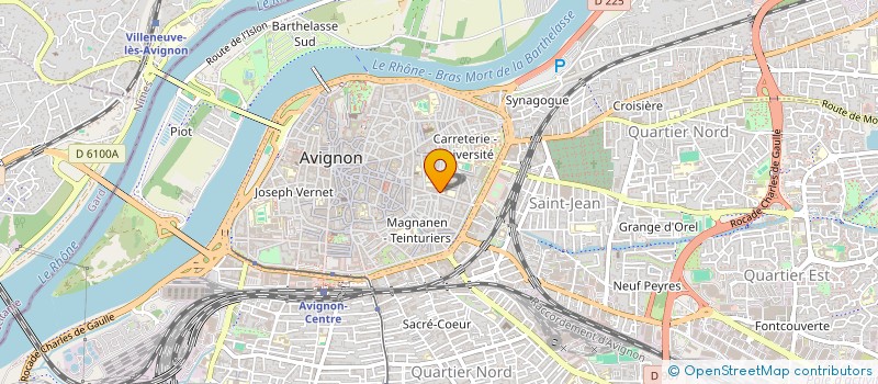 localisation de l'entreprise LA MAISON AVIGNONNAISE à AVIGNON