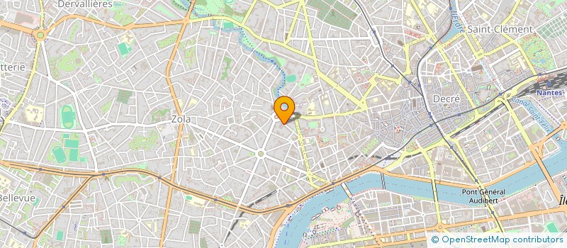 localisation de l'entreprise LA MAISON BENEKA à NANTES
